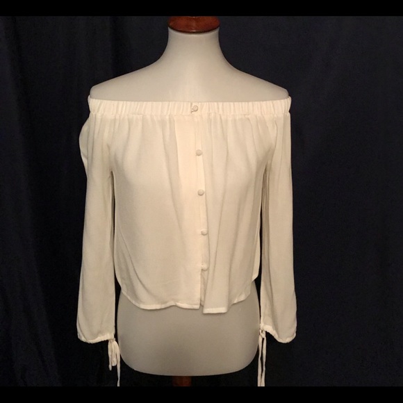 Kendall & Kylie Tops - Off the Shoulder Top